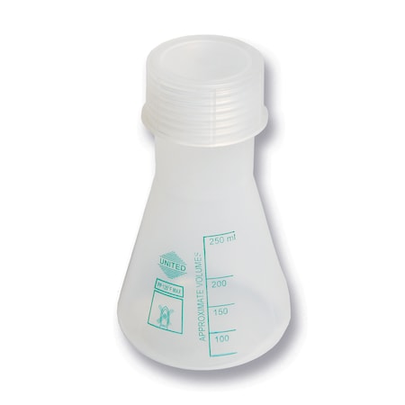 United Scientific Wide-Mouth Erlenmeyer Flask, Pp, 5, PK 12 FP0500